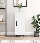 VidaXL Dressoir 34,5x34x90 cm bewerkt hout wit