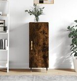 VidaXL Dressoir 34,5x34x90 cm bewerkt hout gerookt eiken