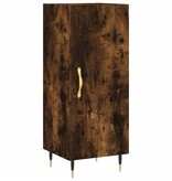 VidaXL Dressoir 34,5x34x90 cm bewerkt hout gerookt eiken