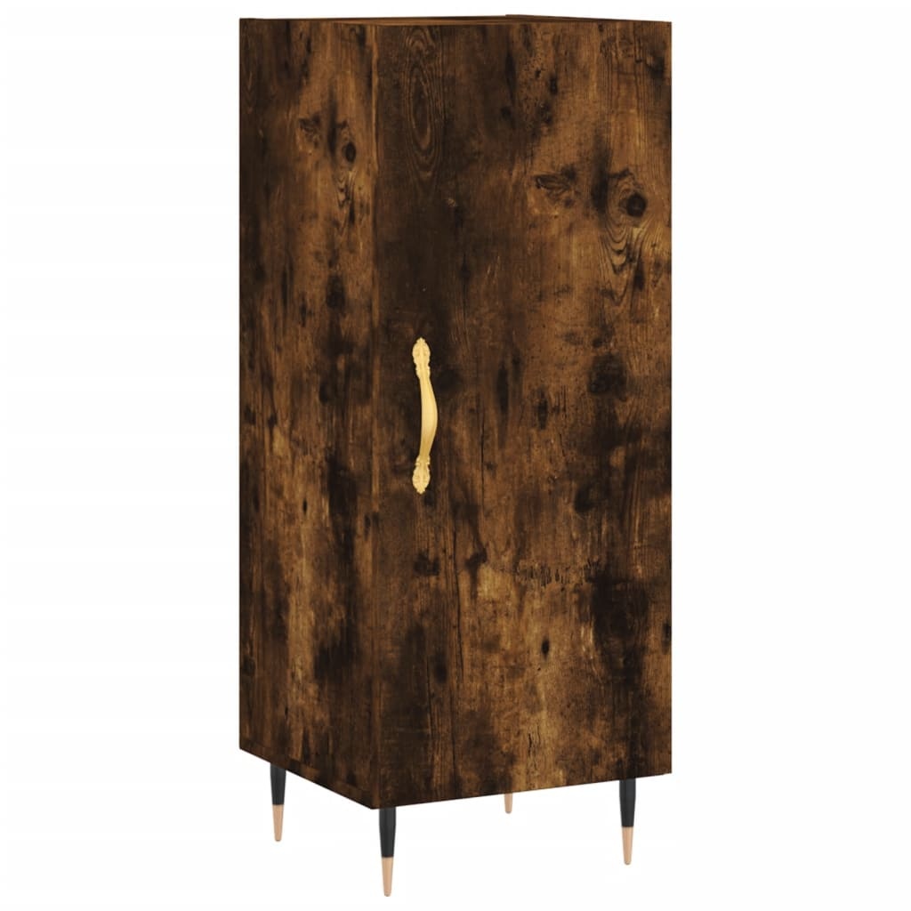 VidaXL Dressoir 34,5x34x90 cm bewerkt hout gerookt eiken