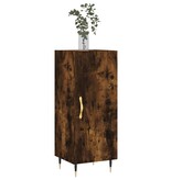 VidaXL Dressoir 34,5x34x90 cm bewerkt hout gerookt eiken