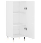 VidaXL Dressoir 34,5x34x90 cm bewerkt hout wit