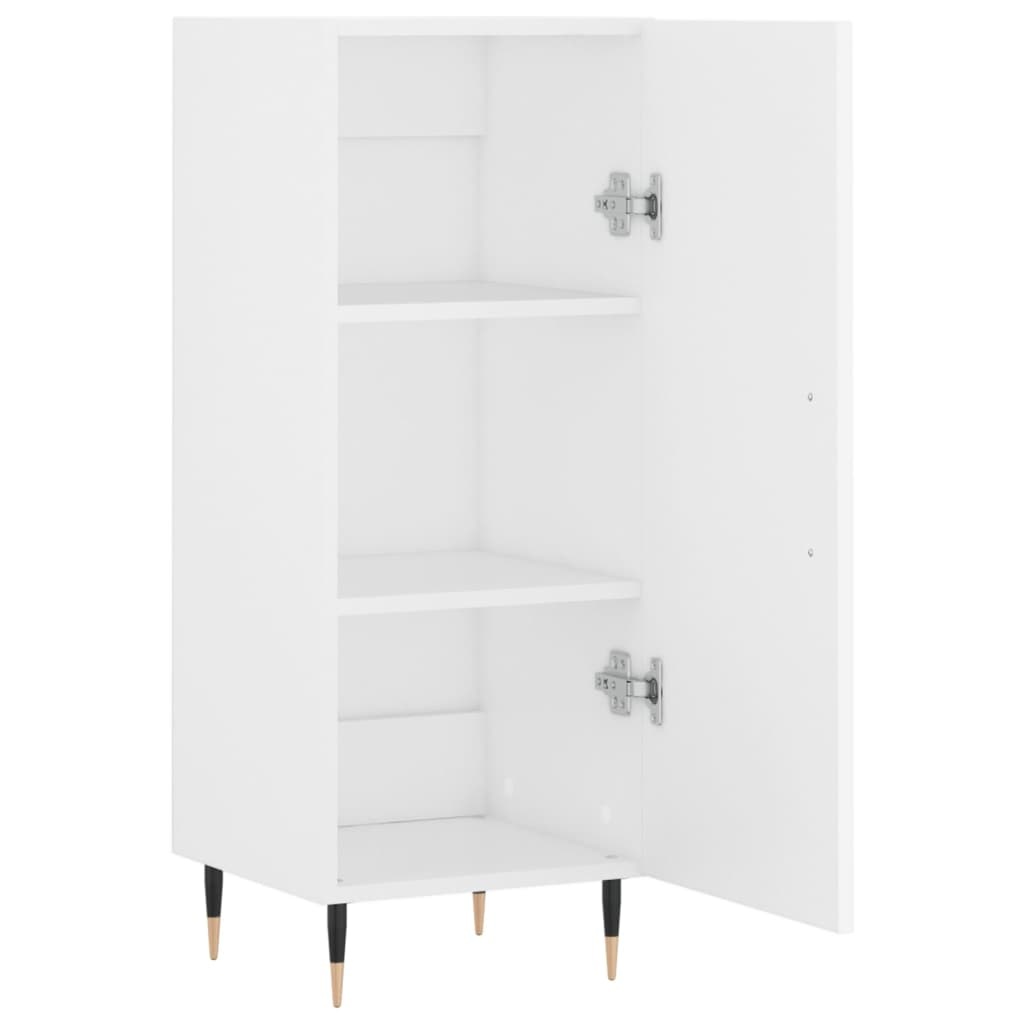 VidaXL Dressoir 34,5x34x90 cm bewerkt hout wit