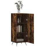 VidaXL Dressoir 34,5x34x90 cm bewerkt hout gerookt eiken