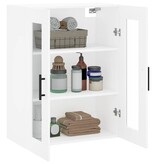 VidaXL Hangkast 69,5x34x90 cm wit