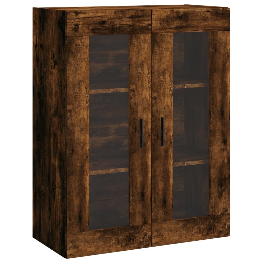 VidaXL Hangkast 69,5x34x90 cm gerookt eikenkleurig