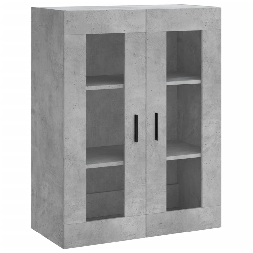 VidaXL Hangkast 69,5x34x90 cm betongrijs