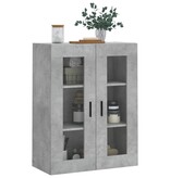 VidaXL Hangkast 69,5x34x90 cm betongrijs
