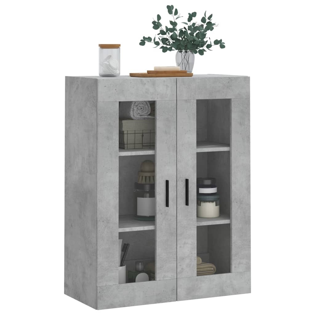 VidaXL Hangkast 69,5x34x90 cm betongrijs
