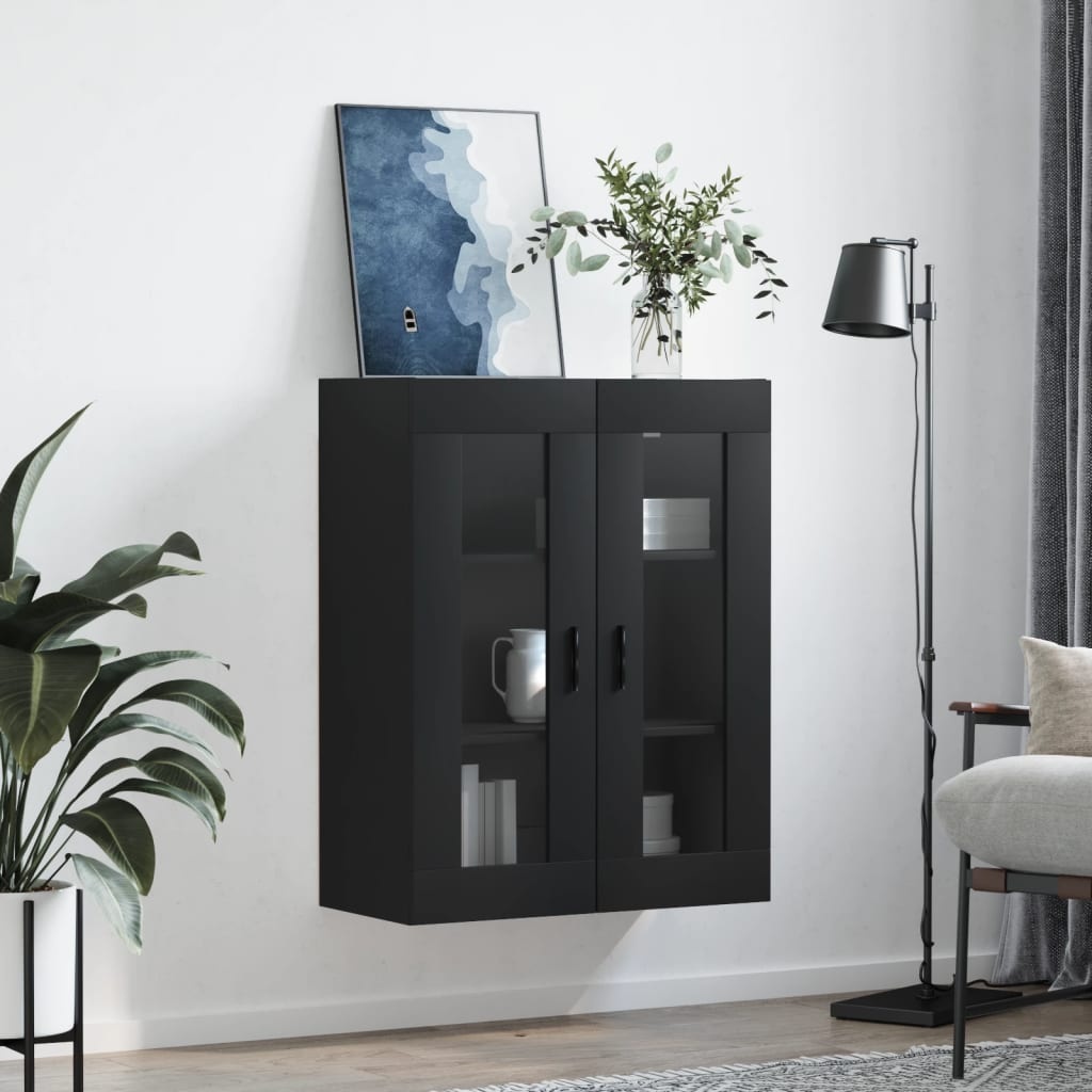 VidaXL Hangkast 69,5x34x90 cm zwart