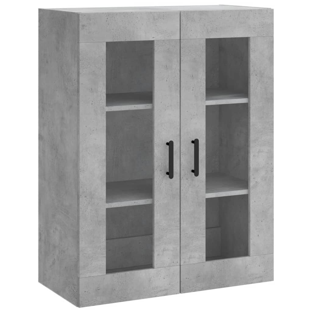 VidaXL Wandkast 69,5x34x90 cm betongrijs