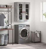 VidaXL Wandkast 69,5x34x90 cm betongrijs