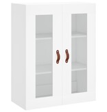 VidaXL Wandkast 69,5x34x90 cm wit