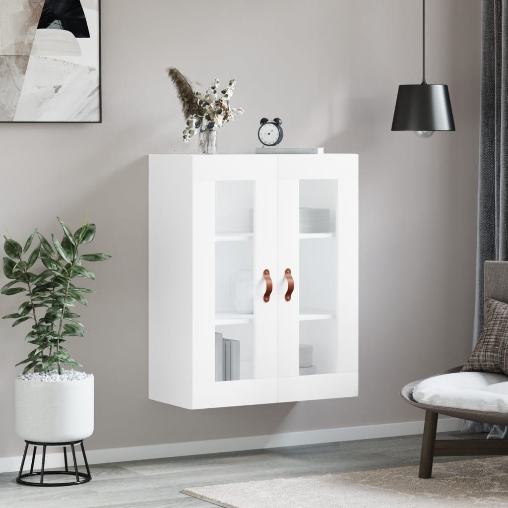 VidaXL Wandkast 69,5x34x90 cm wit