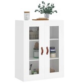 VidaXL Wandkast 69,5x34x90 cm wit