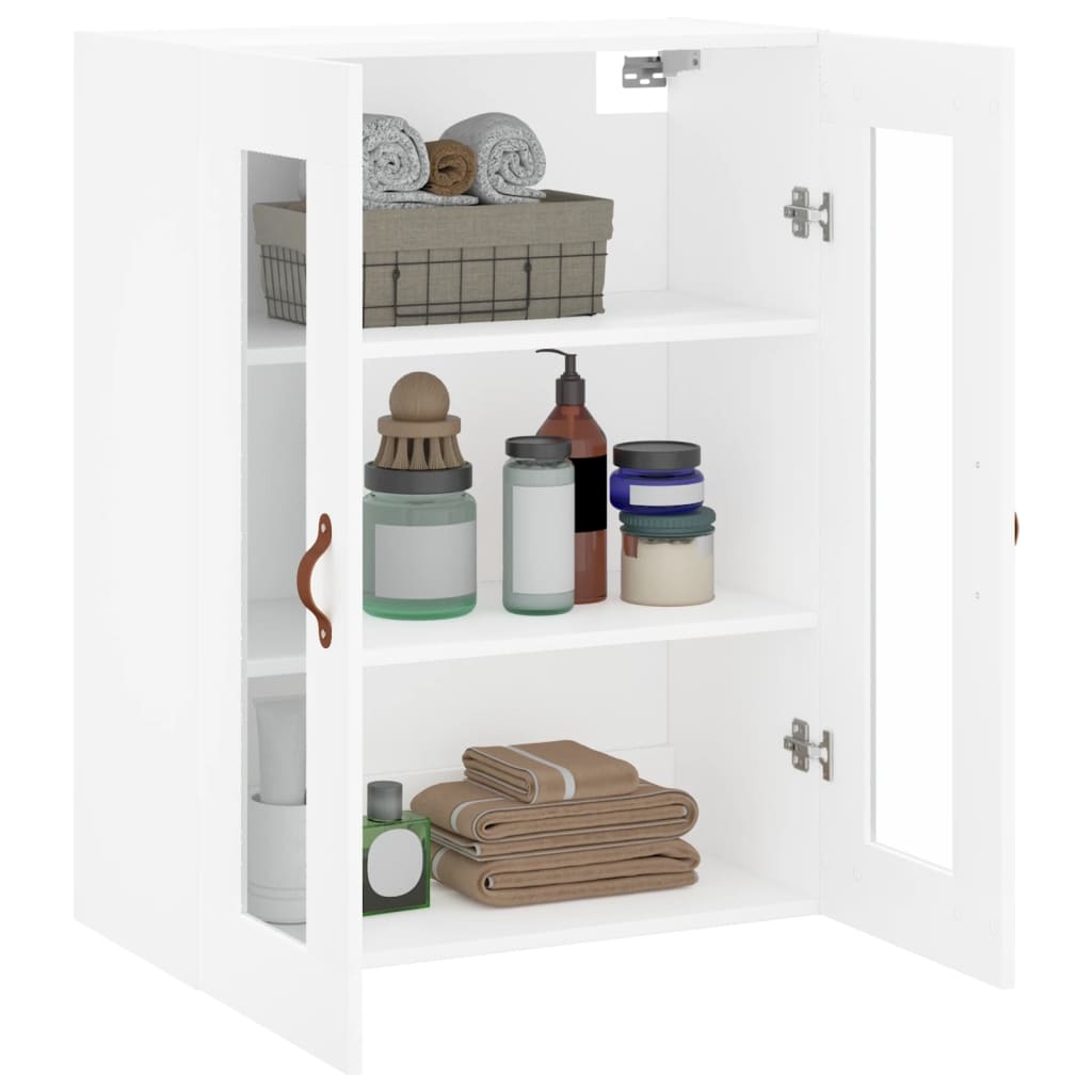 VidaXL Wandkast 69,5x34x90 cm wit