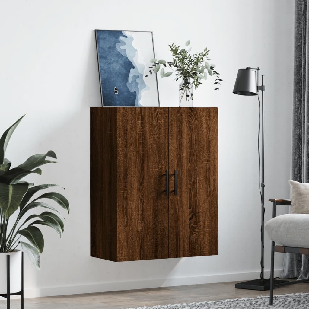 VidaXL Hangkast 69,5x34x90 cm bruineikenkleurig