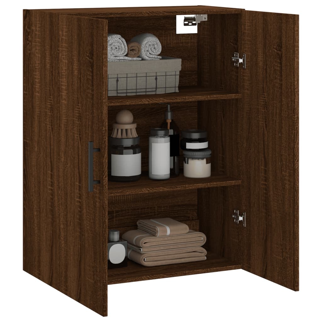 VidaXL Hangkast 69,5x34x90 cm bruineikenkleurig