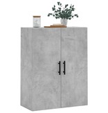VidaXL Hangkast 69,5x34x90 cm betongrijs