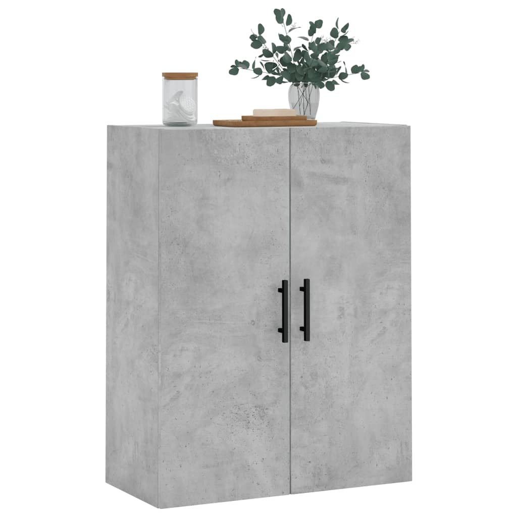 VidaXL Hangkast 69,5x34x90 cm betongrijs