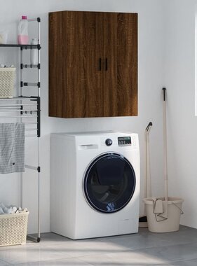 VidaXL Hangkast 69,5x34x90 cm bruineikenkleurig