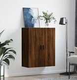 VidaXL Hangkast 69,5x34x90 cm bruineikenkleurig