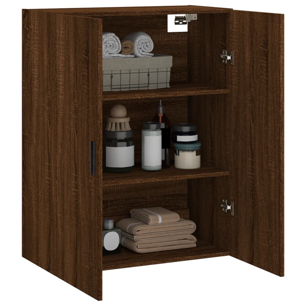 VidaXL Hangkast 69,5x34x90 cm bruineikenkleurig