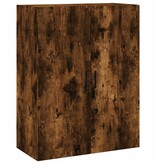 VidaXL Hangkast 69,5x34x90 cm gerookt eikenkleurig