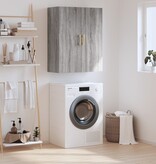 VidaXL Wandkast 69,5x34x90 cm grijs sonoma eikenkleurig