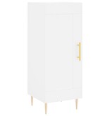 VidaXL Dressoir 34,5x34x90 cm bewerkt hout wit