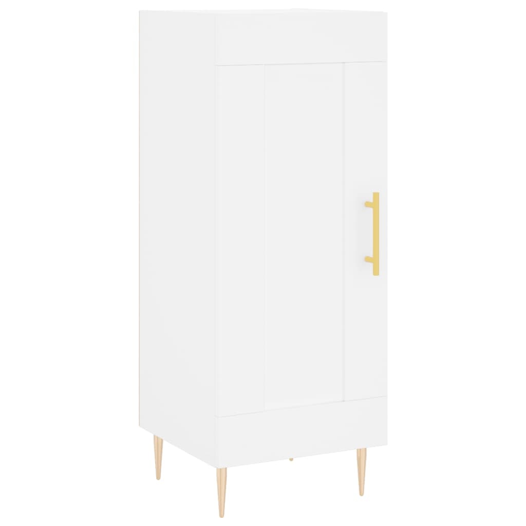 VidaXL Dressoir 34,5x34x90 cm bewerkt hout wit