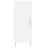 VidaXL Dressoir 34,5x34x90 cm bewerkt hout wit