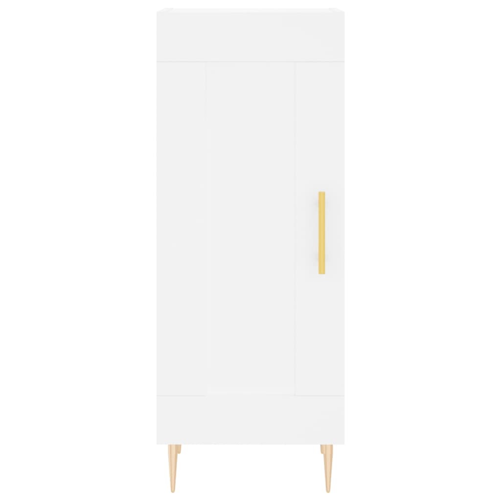 VidaXL Dressoir 34,5x34x90 cm bewerkt hout wit