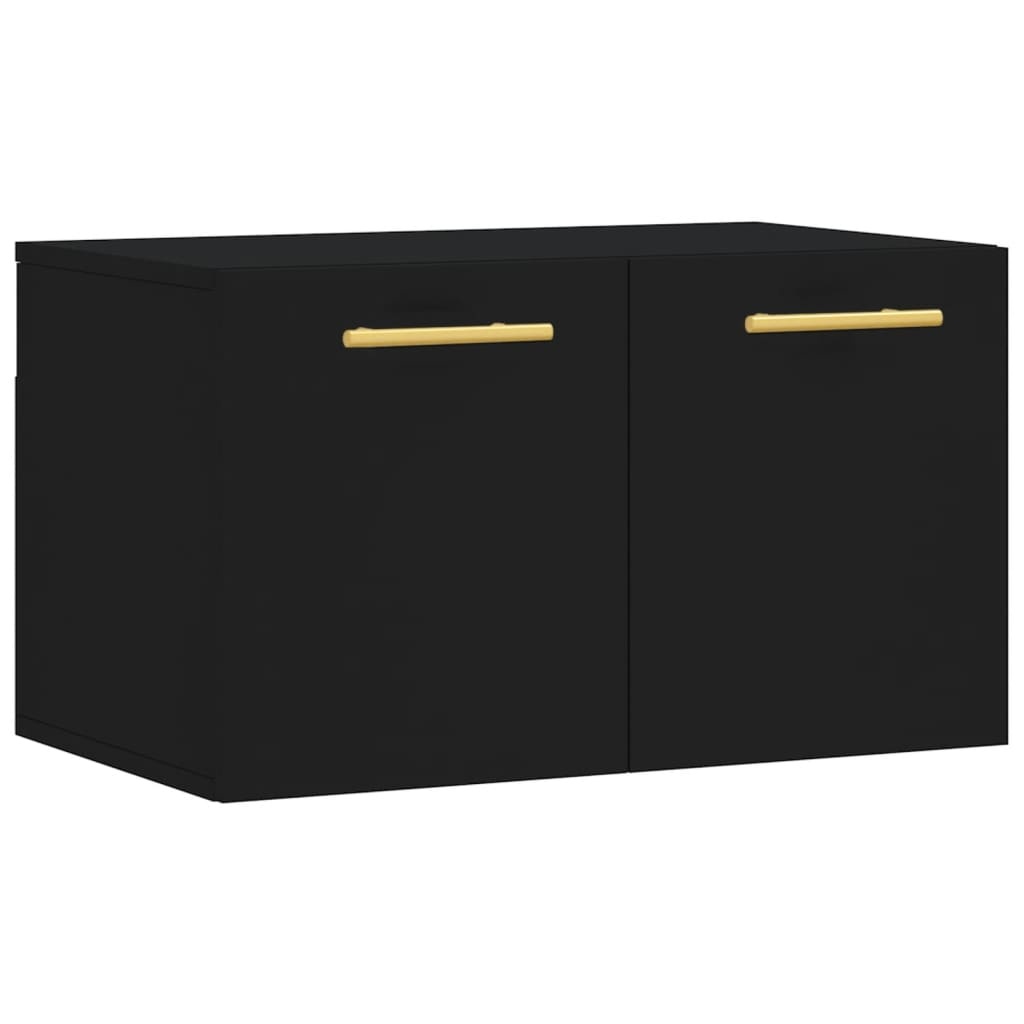 VidaXL Wandkast 60x36,5x35 cm bewerkt hout zwart