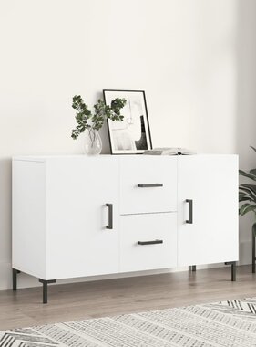 VidaXL Dressoir 100x36x60 cm bewerkt hout wit