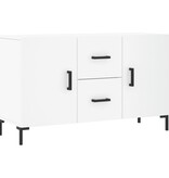 VidaXL Dressoir 100x36x60 cm bewerkt hout wit