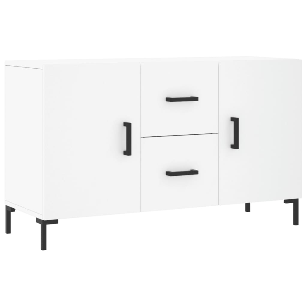 VidaXL Dressoir 100x36x60 cm bewerkt hout wit