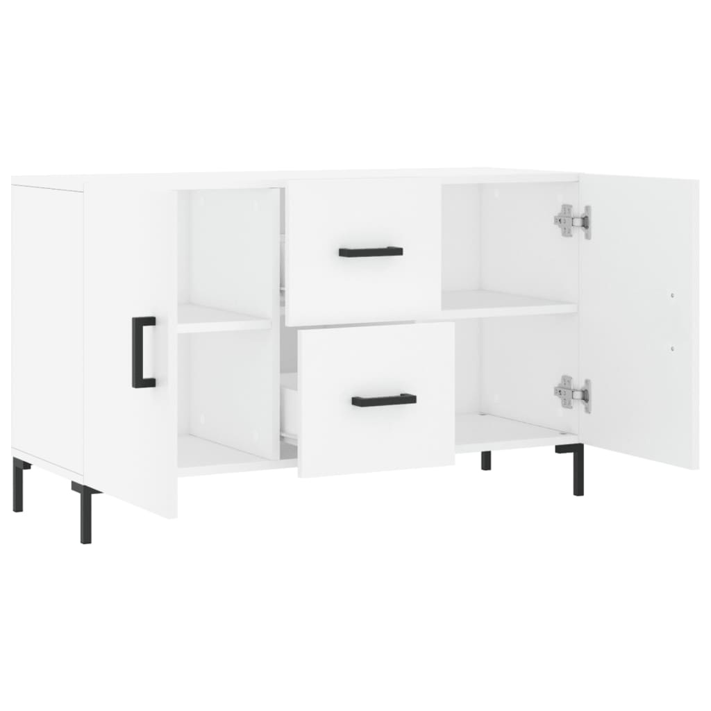 VidaXL Dressoir 100x36x60 cm bewerkt hout wit