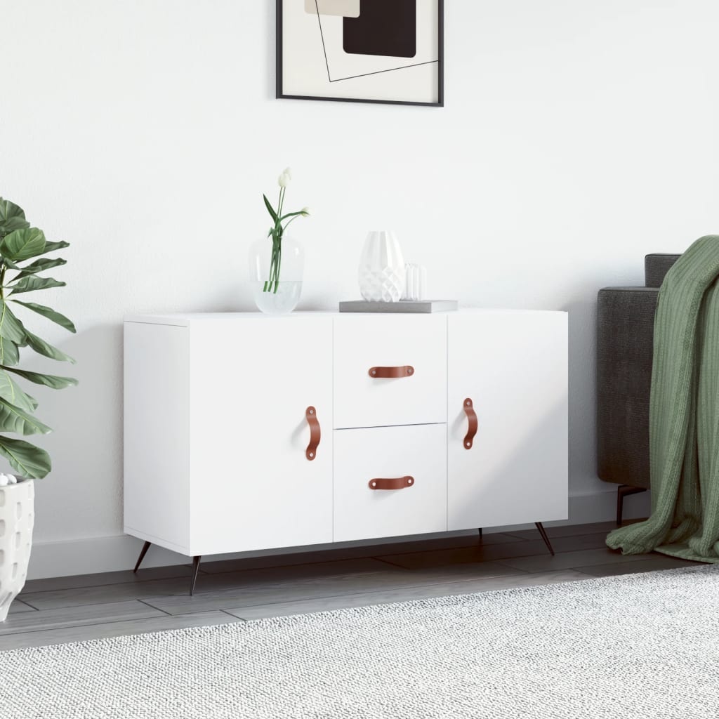 VidaXL Dressoir 100x36x60 cm bewerkt hout wit