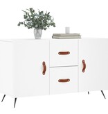 VidaXL Dressoir 100x36x60 cm bewerkt hout wit