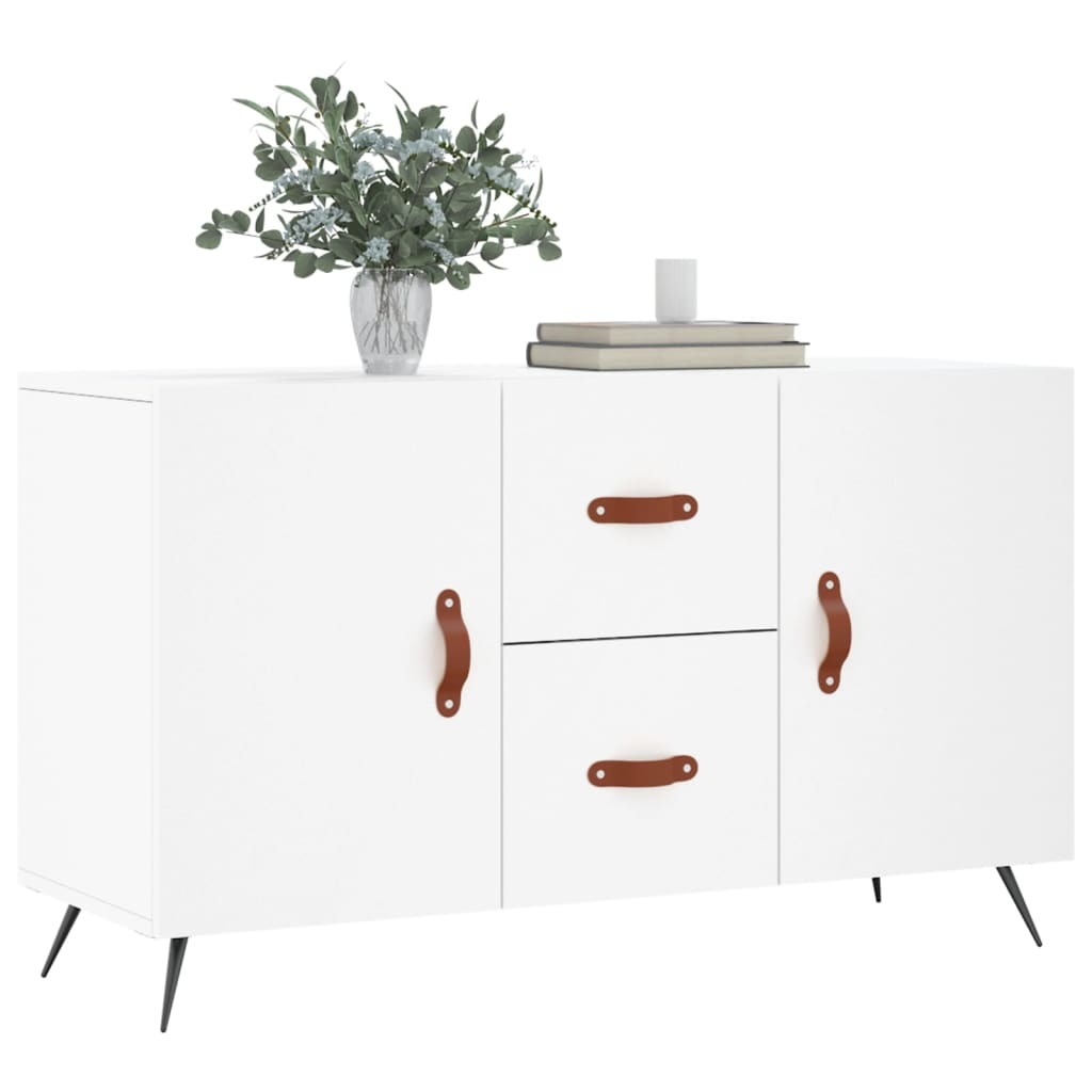 VidaXL Dressoir 100x36x60 cm bewerkt hout wit