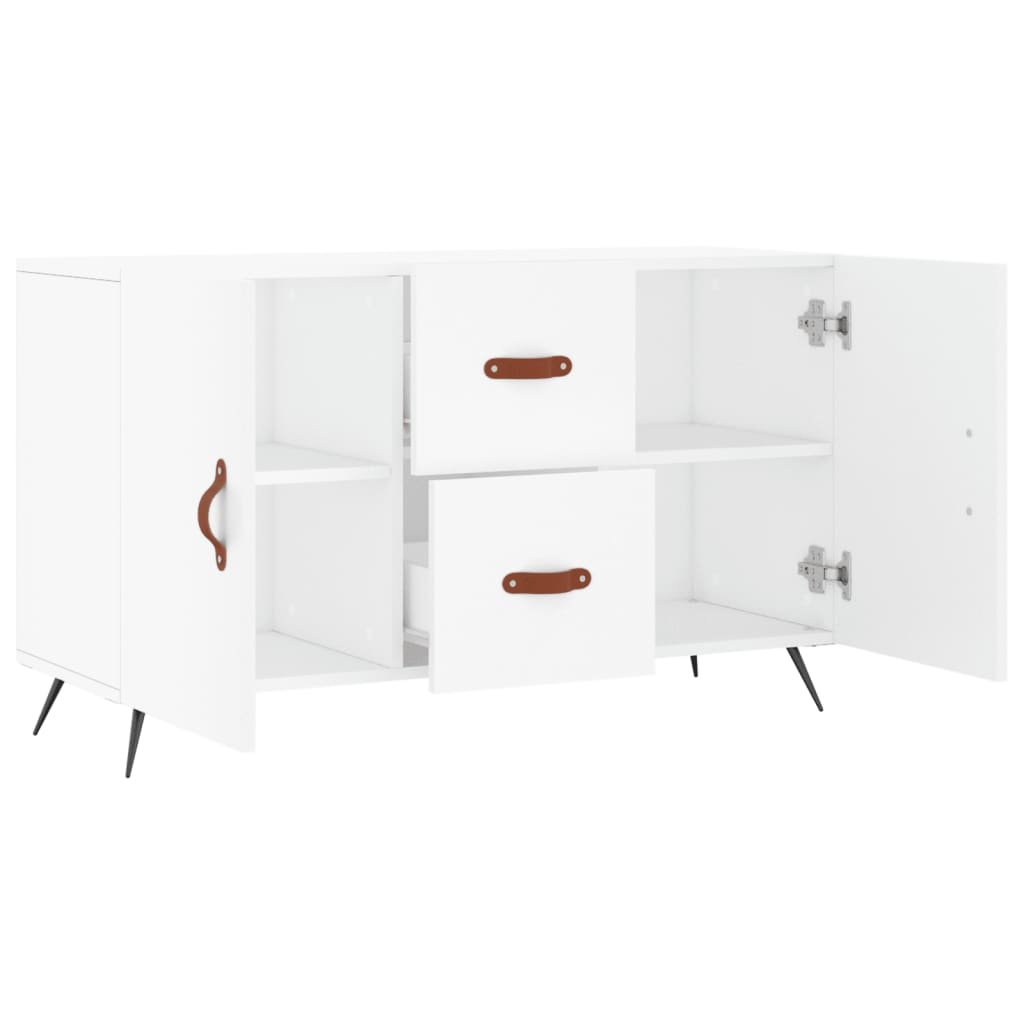 VidaXL Dressoir 100x36x60 cm bewerkt hout wit
