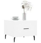 VidaXL Salontafels 2 st 50x50x40 cm bewerkt hout wit