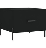 VidaXL Salontafels 2 st 50x50x40 cm bewerkt hout zwart