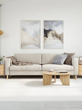 VidaXL Salontafels 2 st 50x50x40 cm bewerkt hout sonoma eikenkleurig