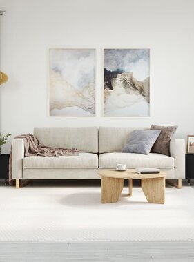 VidaXL Salontafels 2 st 50x50x40 cm bewerkt hout zwart