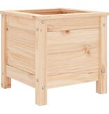 VidaXL Plantenbak 40x40x39 cm massief grenenhout