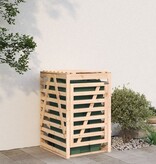 Containerberging 84x90x128,5 cm massief grenenhout