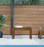 Tuinbank 80x38x45 cm massief grenenhout honingbruin