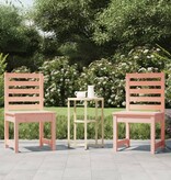 VidaXL Tuinstoelen 2 st 40,5x48x91,5 cm massief douglashout